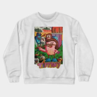 TIFFANY Adventures on Colorful Island Graphic Crewneck Sweatshirt